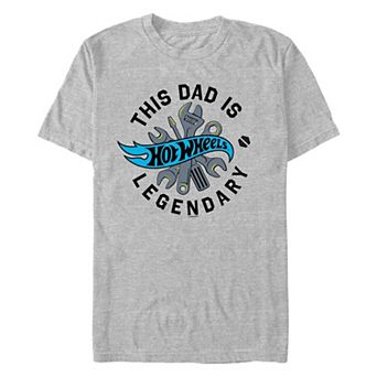 Men's Hot Wheels This Dad Is Legendary Graphic Tee