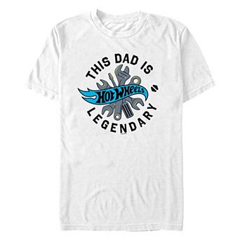 Men's Hot Wheels This Dad Is Legendary Graphic Tee