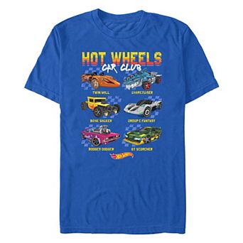 Men's Hot Wheels Car Club Graphic Tee