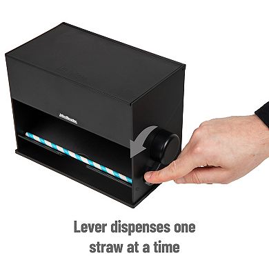 Mind Reader Straw Dispenser