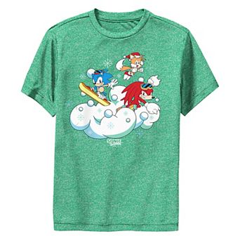 Boys 8-20 Sonic The Hedgehog Winter Games Performance Graphic Tee