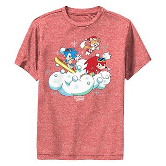 Boys 8-20 Sonic The Hedgehog Winter Games Performance Graphic Tee