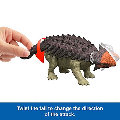 Mattel Jurassic World Rebirth Ankylosaurus Dinosaur Toy