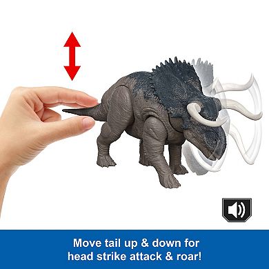 Mattel Jurassic World Rebirth Nasutoceratops Toy