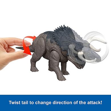 Mattel Jurassic World Rebirth Nasutoceratops Toy