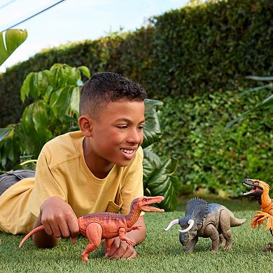 Mattel Jurassic World Rebirth Nasutoceratops Toy