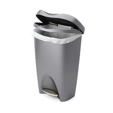 Umbra Brim Step Can, 13 Gallons