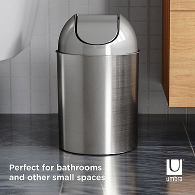 Umbra Mezzo Swing Top Lid Garbage Can