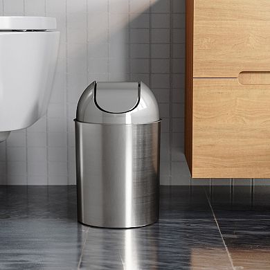 Umbra Mezzo Swing Top Lid Garbage Can