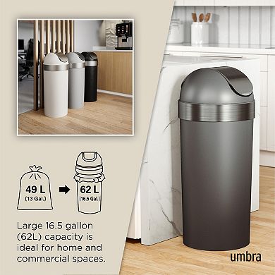 Umbra Venti 16.5 Gallon Garbage Can