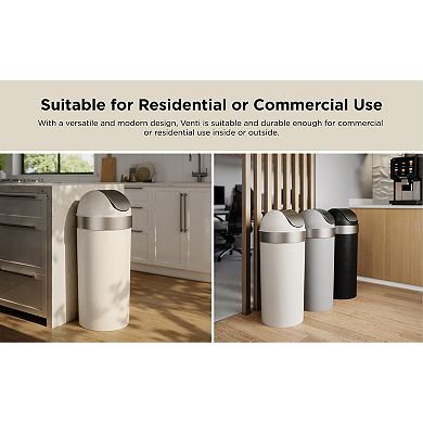 Umbra Venti 16.5 Gallon Garbage Can