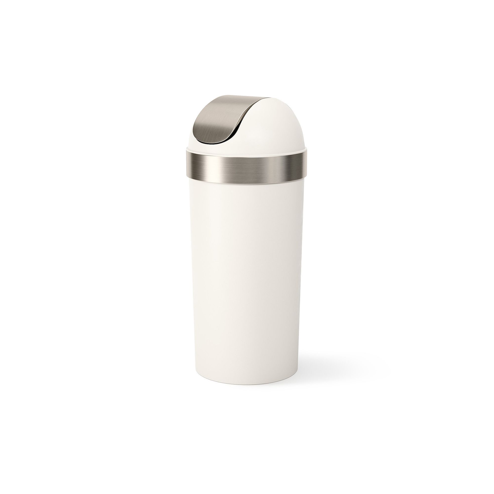 Umbra Venti 16.5 Gallon Garbage Can, Brown