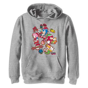 Boys 8-20 Sonic The Hedgehog Christmas Cookies Graphic Hoodie