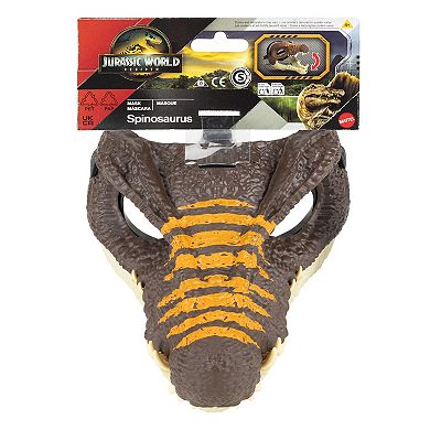 Mattel Jurassic World Rebirth Spinosaurus Dinosaur Mask