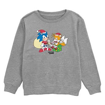 Boys 8-20 Sonic The Hedgehog Santa's Helpers Fleece Sweatshirt