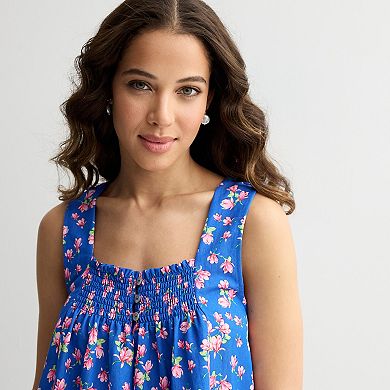 Women's Draper James Sleeveless Squareneck Top