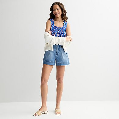 Women's Draper James Sleeveless Squareneck Top