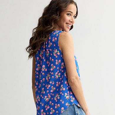 Women's Draper James Sleeveless Squareneck Top