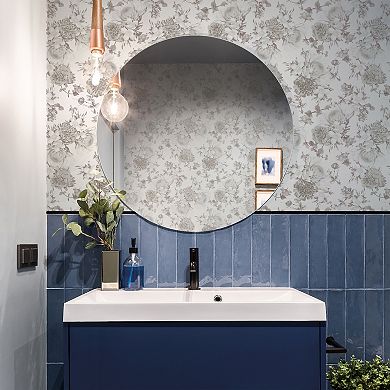 Tempaper Botanical Floral Peel and Stick Wallpaper