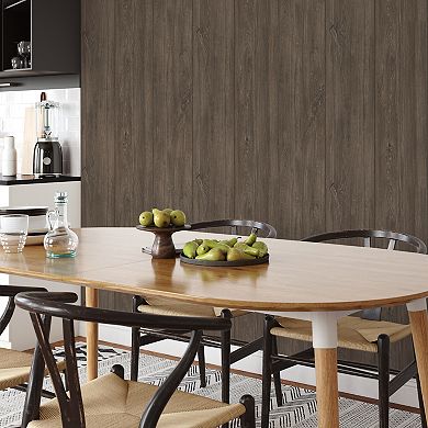 Tempaper Farmhouse Wood Peel and Stick Wallpaper