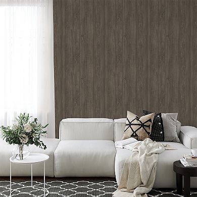Tempaper Farmhouse Wood Peel and Stick Wallpaper