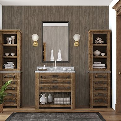 Tempaper Farmhouse Wood Peel and Stick Wallpaper