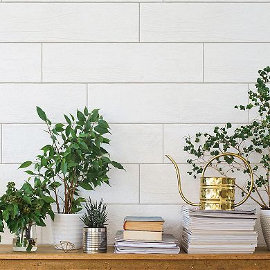 Tempaper Beadboard Peel and Stick Wallpaper
