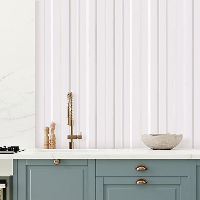 Tempaper Beadboard Peel and Stick Wallpaper