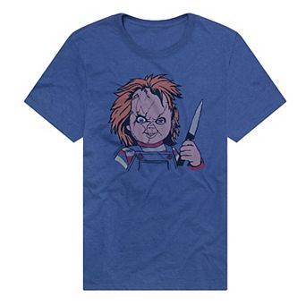 Men's Child's Play Chucky Battle Face Graphic Tee