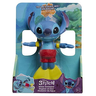 Just Play Disney Stitch Swimmer Wind-Up 6.5-inch Interactive Bath Toy