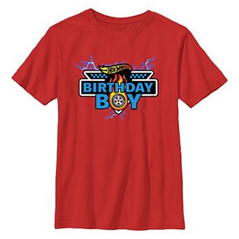 Boys 8-20 Hot Wheels Birthday Boy Graphic Tee