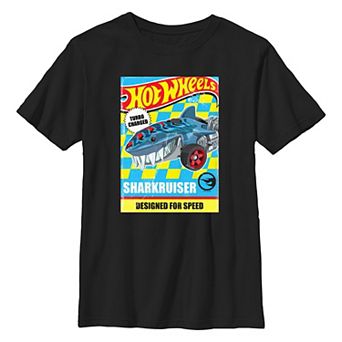 Boys 6-20 Hot Wheels Sharkruiser Designed For Speed Graphic Tee
