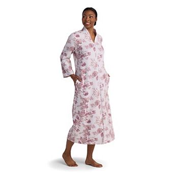Women's Miss Elaine Essentials Quilt In Knit Long Robe