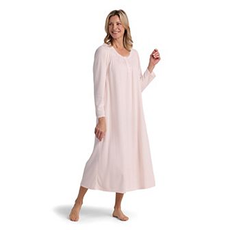 Women's Miss Elaine Essentials Honeycomb Long Nightgown