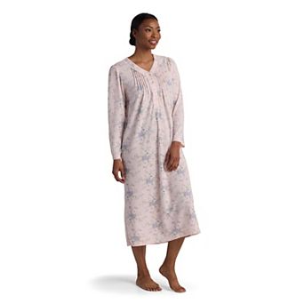 Women's Miss Elaine Essentials Honeycomb Long Nightgown