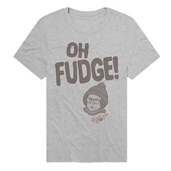 Men's A Christmas Story Ralphie Oh Fudge Graphic Tee
