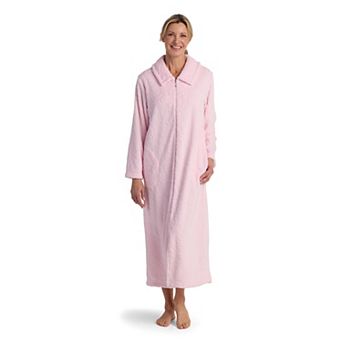 Women's Miss Elaine Essentials French Fleece Long Robe