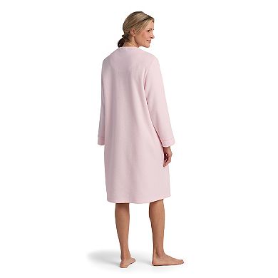 Women's Miss Elaine Essentials Brushed Back Terry Short Robe