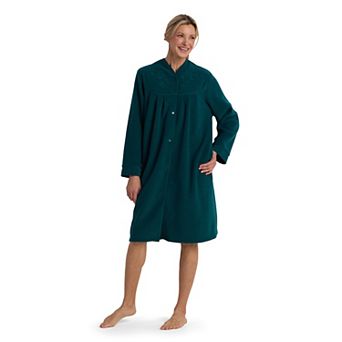 Petite Miss Elaine Essentials Brushed Back Terry Short Robe