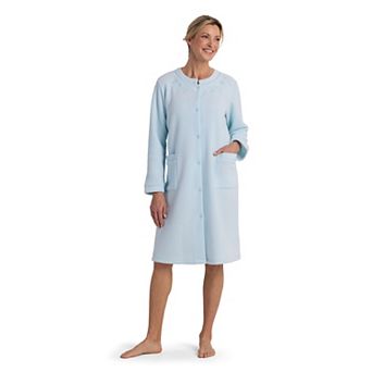 Women's Miss Elaine Essentials Micro Fleece Short Robe