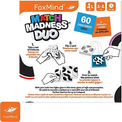 FoxMind Match Madness Duo The Matching Game for Fast Thinkers