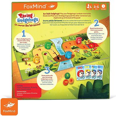 FoxMind Racing Hedgehogs Logical Thinking & Math Boardgame
