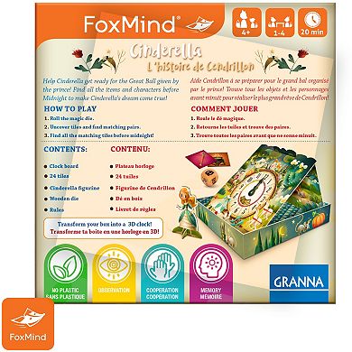 FoxMind Cinderella Tile-Laying Boardgame
