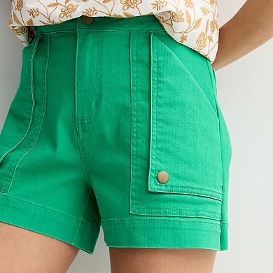 Women's Draper James Flap Pocket Denim Shorts