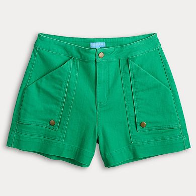 Women's Draper James Flap Pocket Denim Shorts