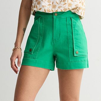 Women's Draper James Flap Pocket Denim Shorts