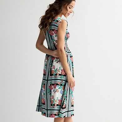 Women's Draper James Smocked Bodice Midi Dress
