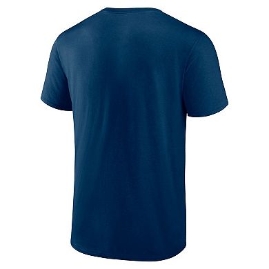 Men's Fanatics Navy Houston Texans Hometown Rushing Yards T-Shirt