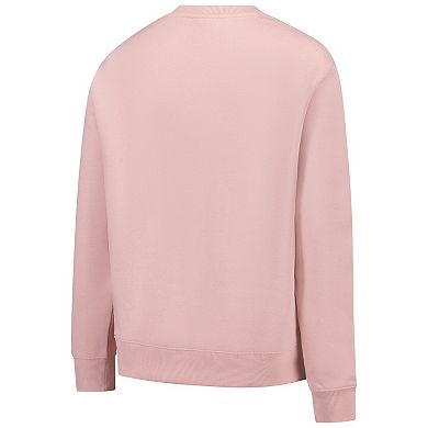 Women's New Era Pink San Francisco 49ers Cozy Pullover Sweatshirt