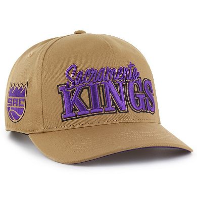 Men's '47 Tan Sacramento Kings Barnes Hitch Adjustable Hat